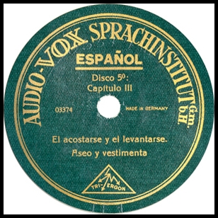 Tri-Ergon Audio-Vox Sprachinstitut Espanol (Rainer E. Lotz)