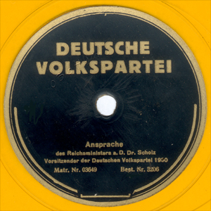 Colorit 3206 Deutsche Volkspartei (Rainer E. Lotz)