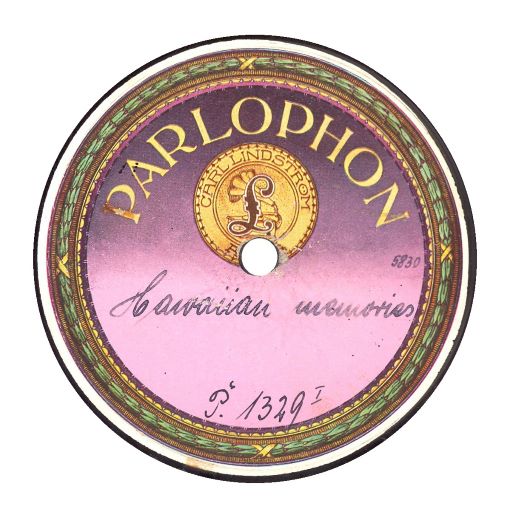 Parlophon P.1329 Blanko (Rainer E. Lotz)