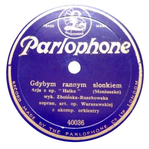 Parlophone 40036 Poland