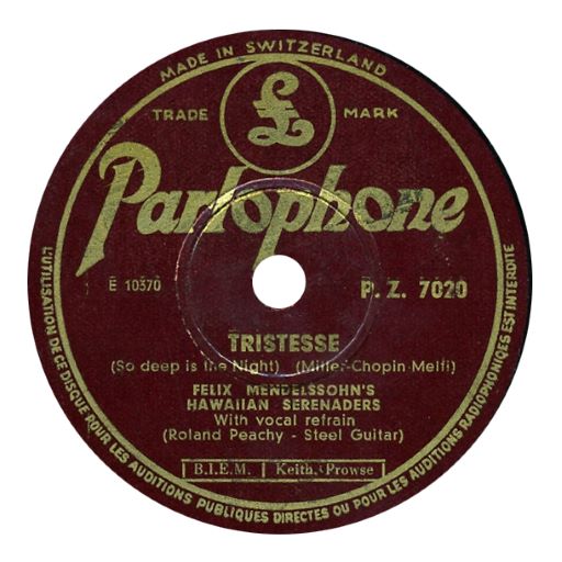 Parlophone PZ.7020 Switzerland (Rainer E. Lotz)