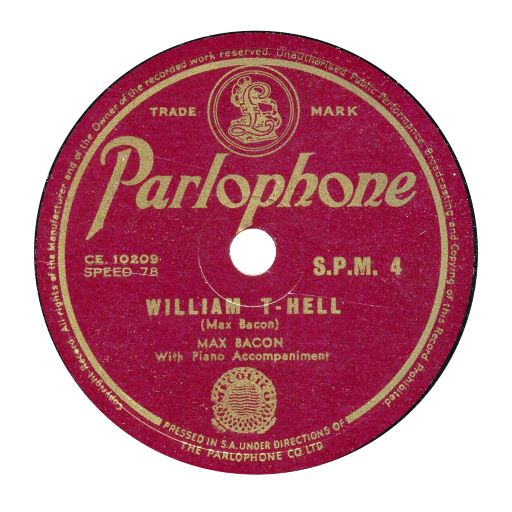 Parlophone SPM.4 South Africa (Rainer E. Lotz)